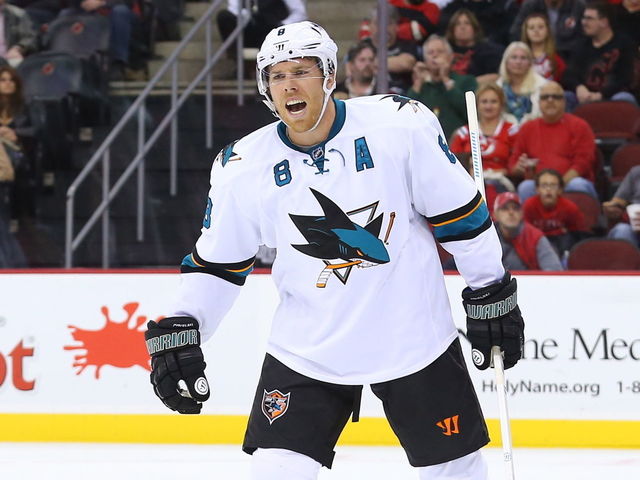 Report: Sharks' Pavelski expected to be named captain before end of season