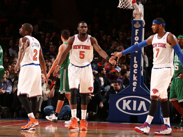 Knicks' Anthony on Hardaway Jr.: 'Me and Tim have no problems'