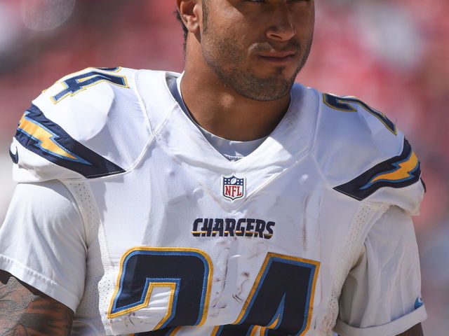 【NFL】CHARGERS MATHEWS 24 ジャージ Mサイズ Chargers' Ryan Mathews questionable Sunday vs. Broncos | th…