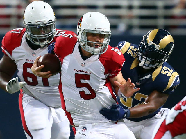 Cardinals' Drew Stanton suffers knee injury in win over Rams