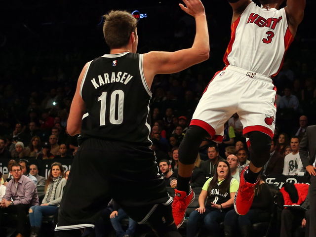 Nets' Karasev leaves game with sore left side