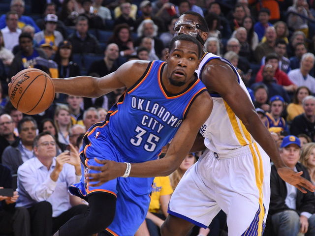 Kevin Durant will be game-time decision Tuesday vs. Blazers