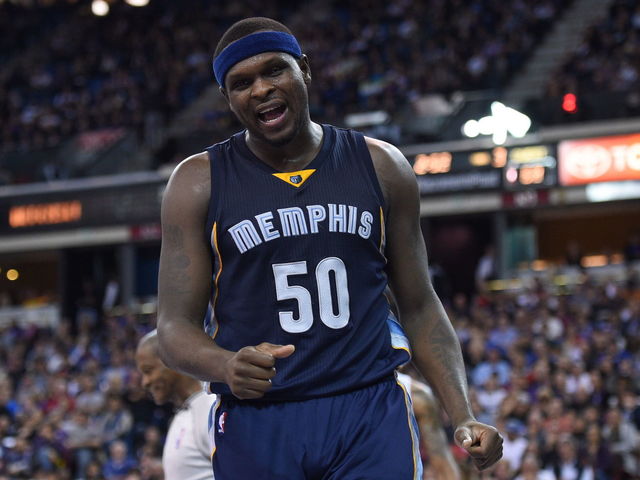 Grizzlies' Randolph listed as questionable for Friday