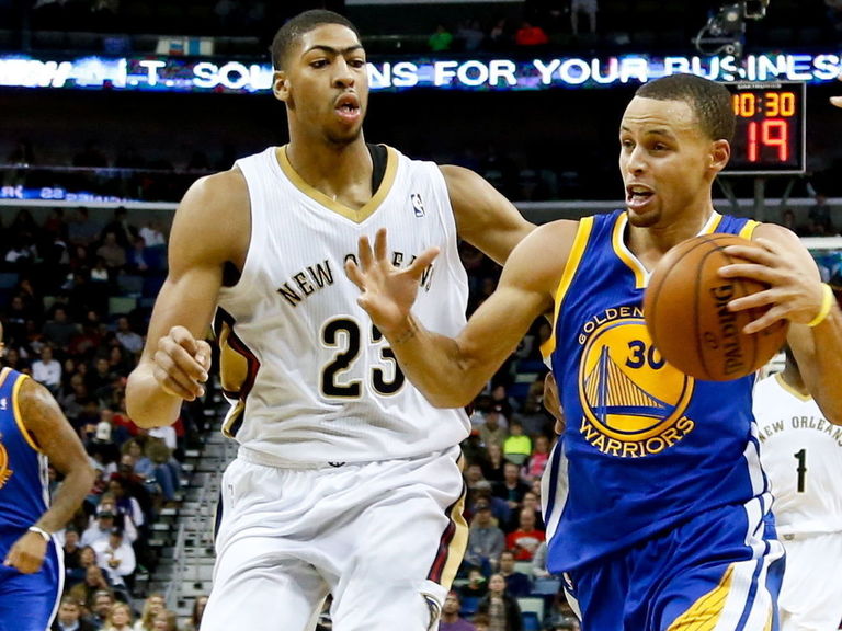 James, Curry, Davis lead 1st AllStar voting returns