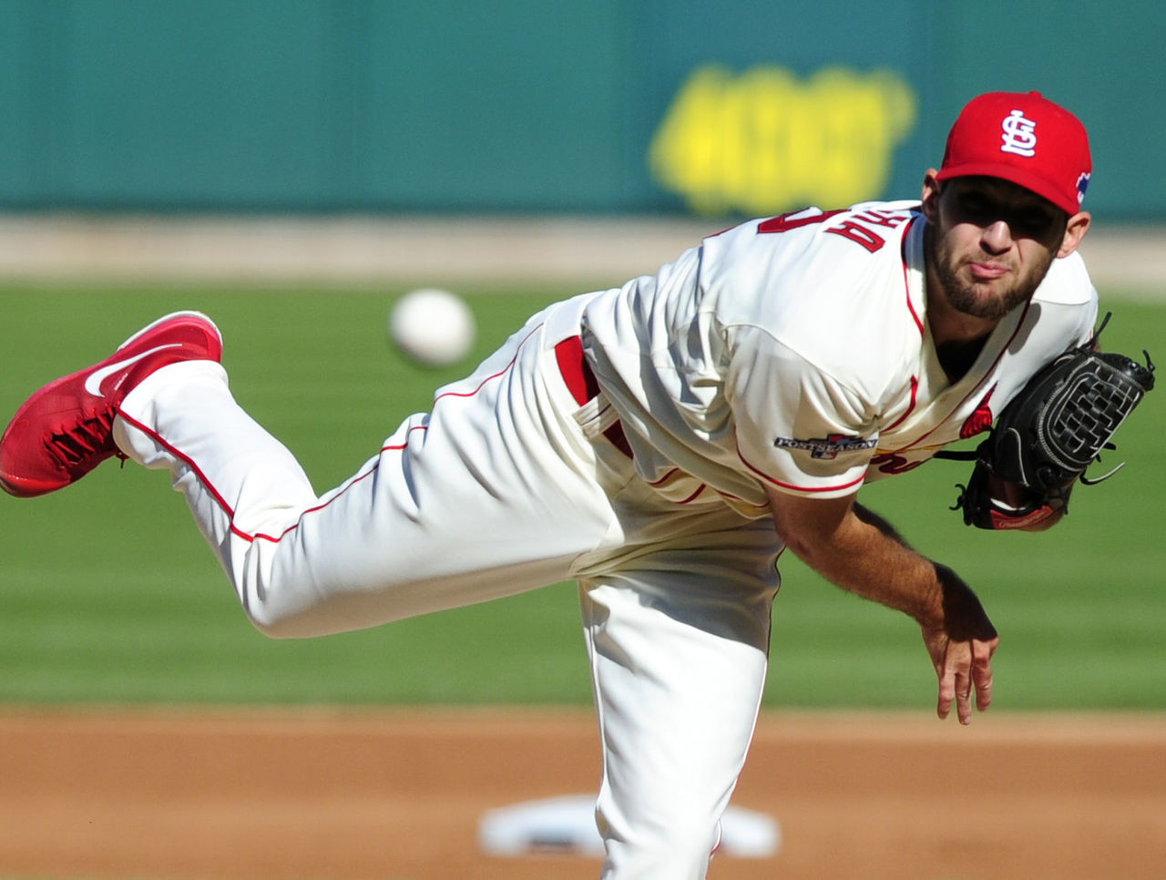 Did Cy Young throw the first pitch in Cardinals history?