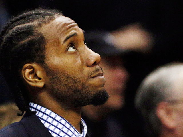 Kawhi Leonard out Friday vs. Grizzlies with quad contusion