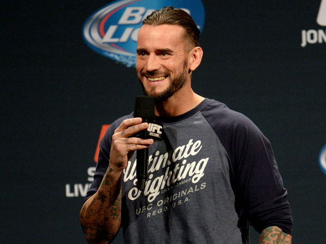 PHOTO: CM Punk skates with Devils