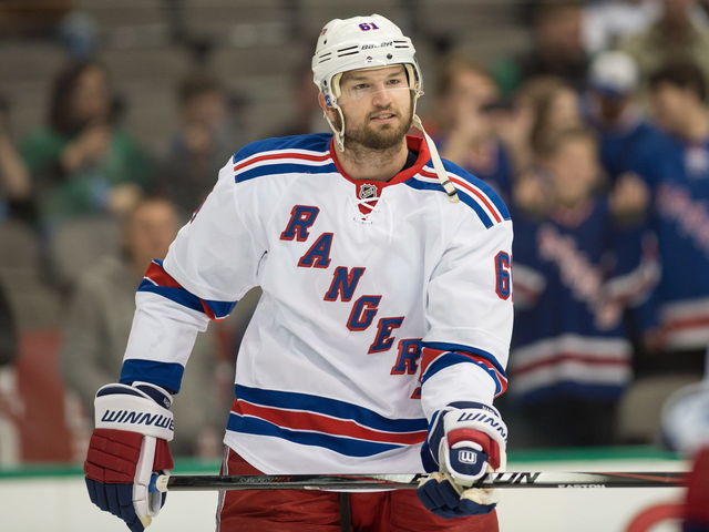 Rick Nash ready to play after missing 1 game with neck spasms