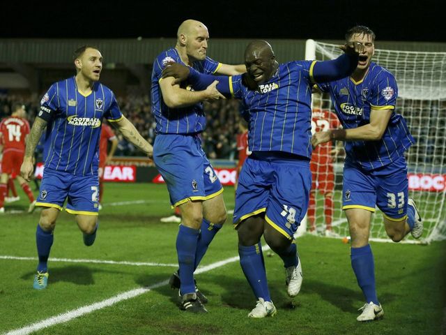 VIDEO: Portly Wimbledon striker Akinfenwa scores vs. Liverpool, is Internet sensation