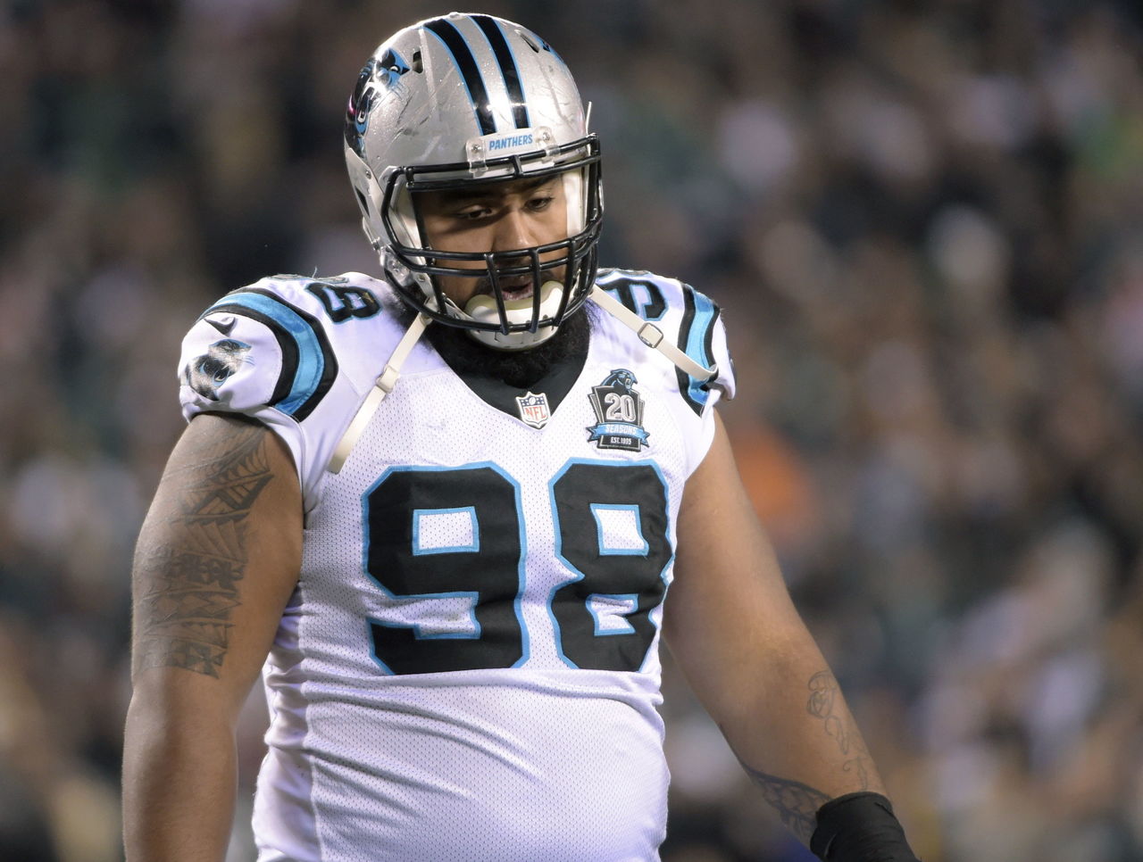 Panthers defensive tackle Star Lotulelei out with stress reaction