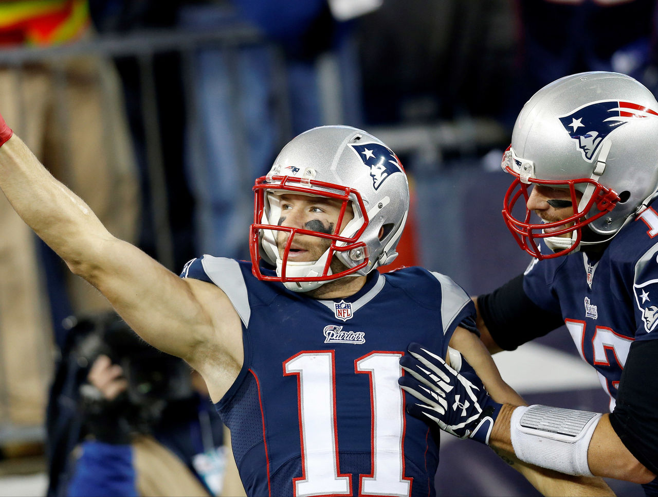 Patriots receiver Julian Edelman considered doubtful to play