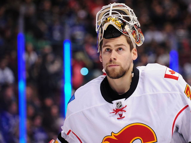 Flames' goalie Ortio wants to 'steal that No. 1 job' next season