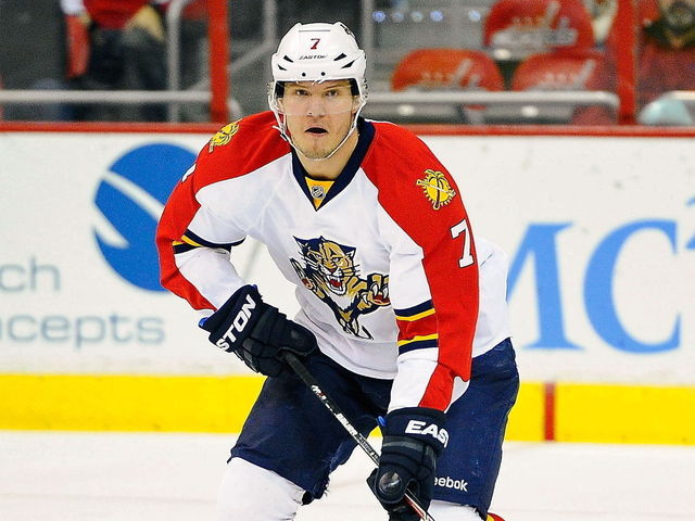 Panthers' Kulikov ejected for hit on Stars' Seguin