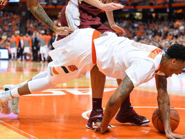 Syracuse's Chris McCullough done for season with torn ACL