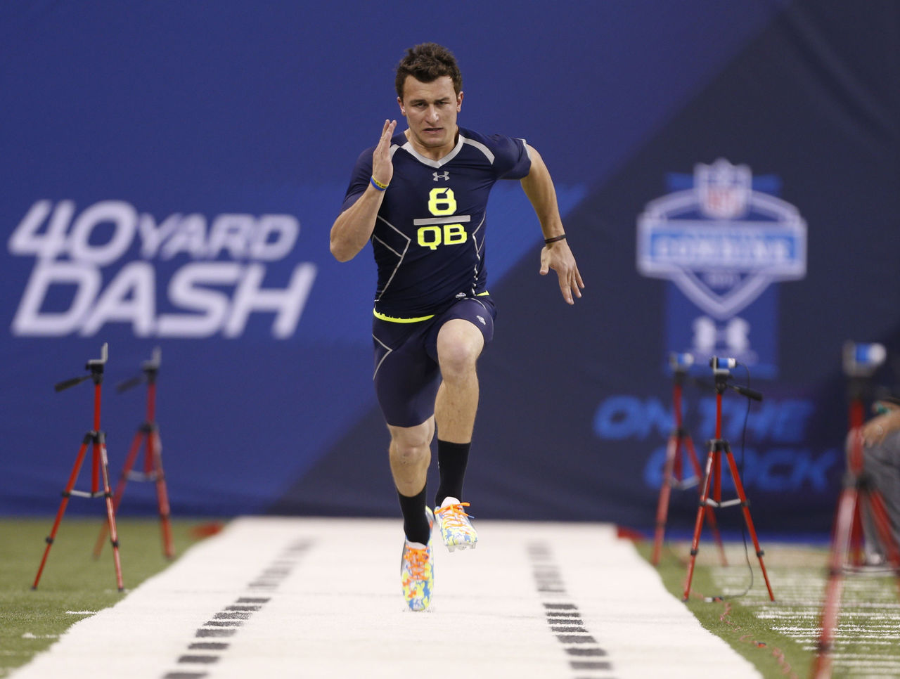 Tom Brady runs 40-yard dash at 2000 NFL Scouting Combine 