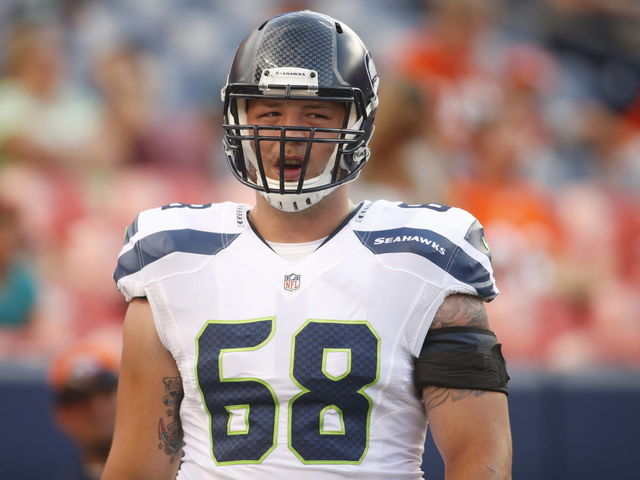 Seahawks' Justin Britt inactive vs. Packers