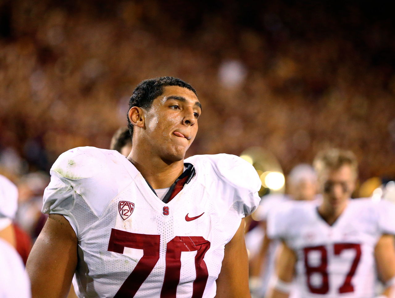 From high school to the NFL draft: Stanford tackle Andrus Peat