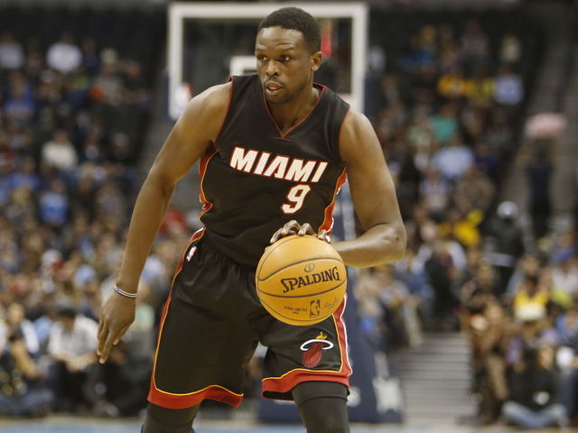Heat's Deng out again Sunday with calf injury