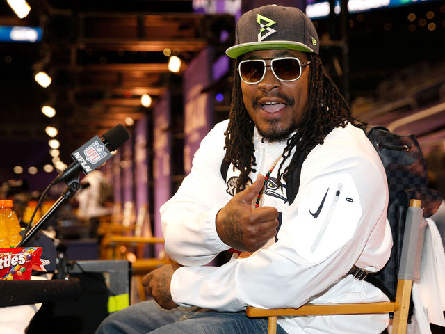 VIDEO: Marshawn Lynch stars in Ludacris's new 'Beast Mode' music video