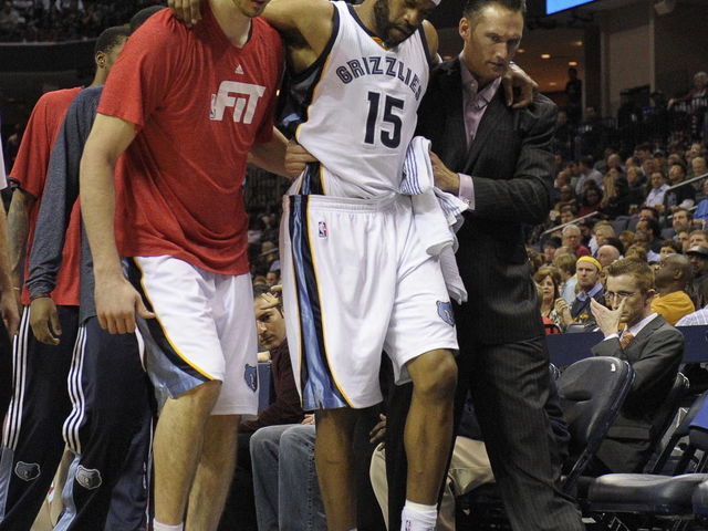 Grizzlies' Vince Carter diagnosed with left foot tendon injury
