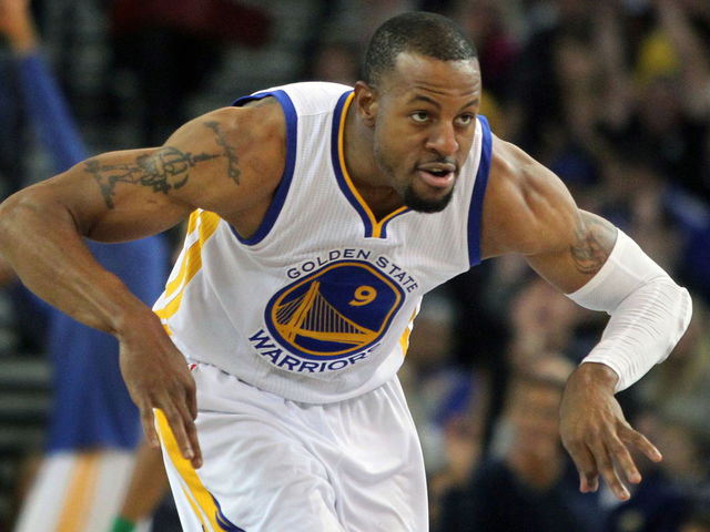 VIDEO: Iguodala punishes the rim, leaves Howard dazed