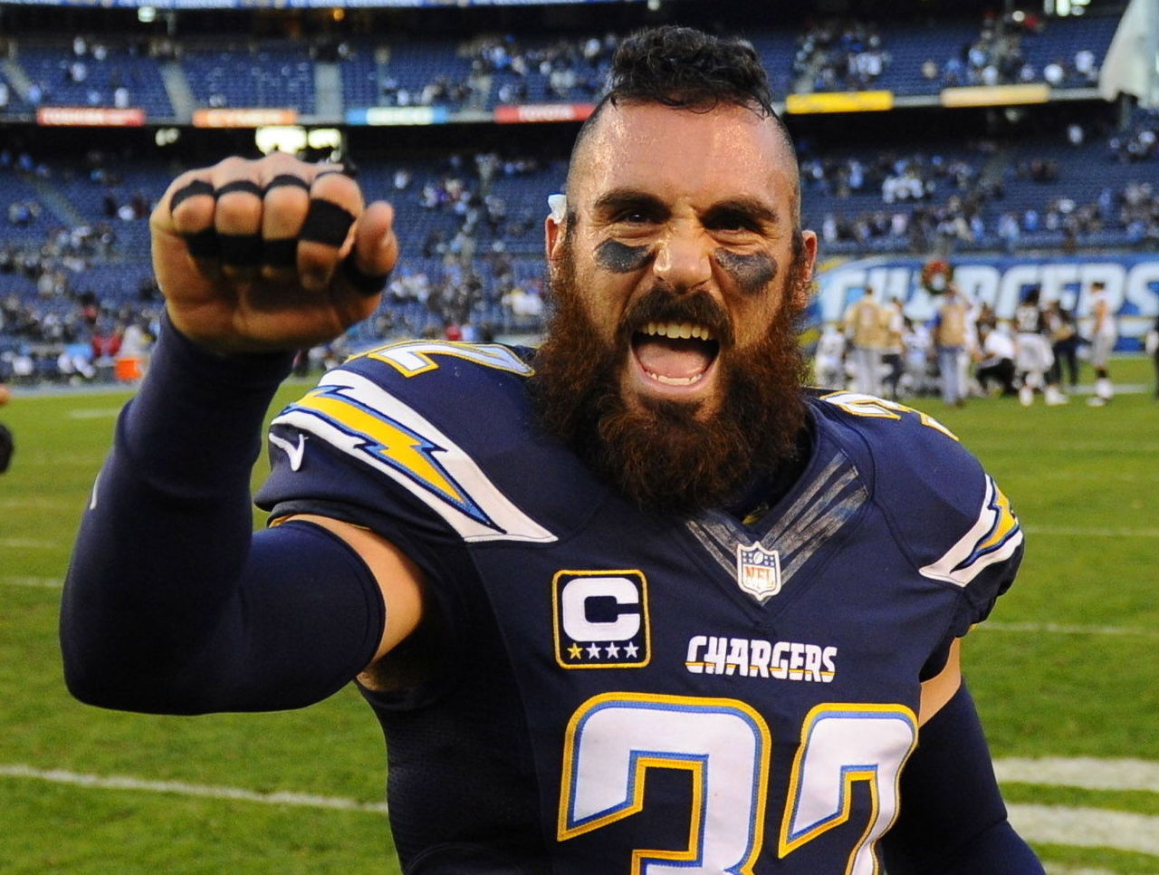 eric weddle chargers jersey