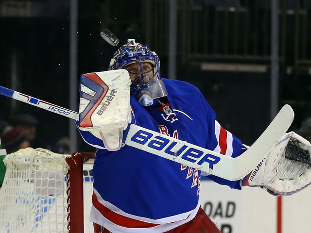 Rangers' Lundqvist out at least 3 weeks with neck injury