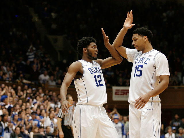 VIDEO: Okafor shows off great passing to set up Winslow dunk
