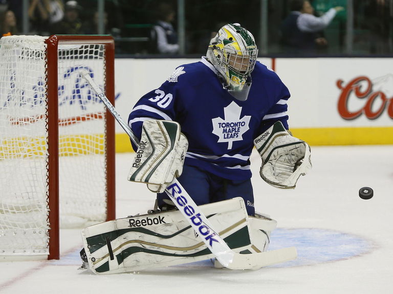 Maple Leafs recall Antoine Bibeau from AHL | theScore.com