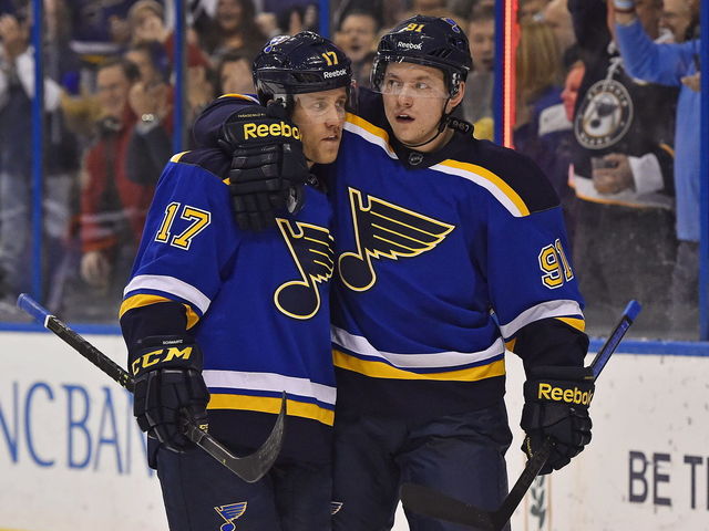 VIDEO: Tarasenko's terrific tip-in gives Blues early lead over Wild