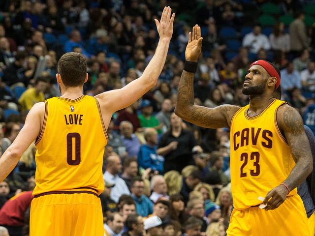 LeBron praises Love for an 'unbelievable series'