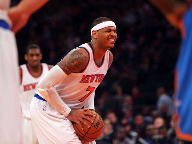 Carmelo realistic about playing in All-Star Game, clock ticking on shutdown