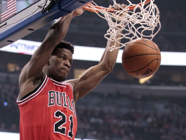 Bulls' Jimmy Butler out Thursday due to shoulder strain