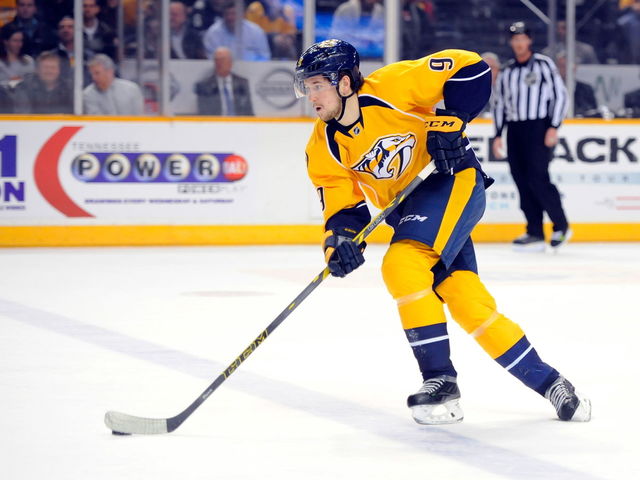 Forsberg ties Predators single-season goal record with 33rd tally