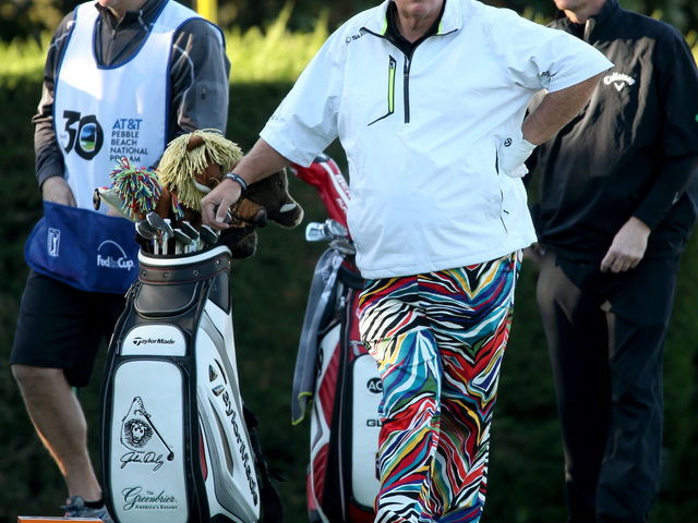 Good weather at Pebble, good golf from John Daly