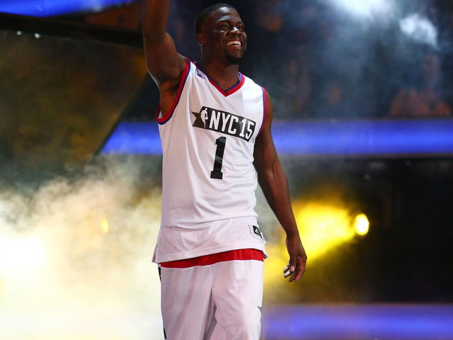 Comedian Kevin Hart captures 4th NBA All-Star Celebrity Game MVP award
