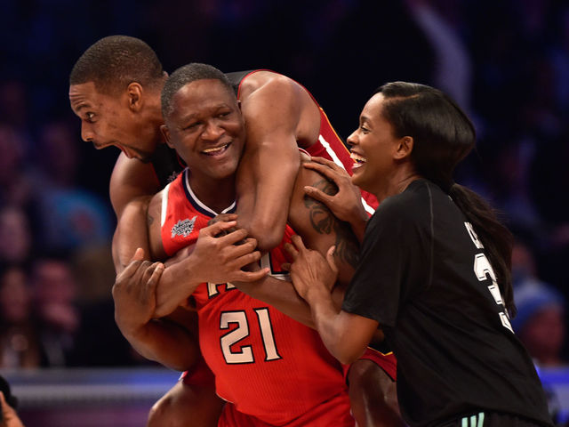 Team Bosh wins 3rd consecutive NBA All-Star Shooting Stars competition