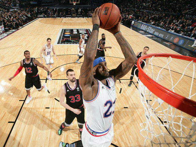 VIDEO: John Wall, LeBron James open All-Star Game with huge alley-oop