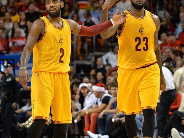 LeBron says Irving and Curry are two of the best ball handlers ever
