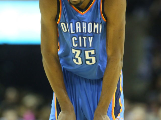 Durant experiencing soreness, ruled out for Friday