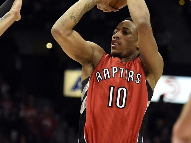 Raptors' DeRozan sets playoff franchise-high with 20-point quarter