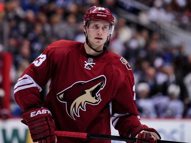 Coyotes' Ekman-Larsson ties franchise record with 23rd goal