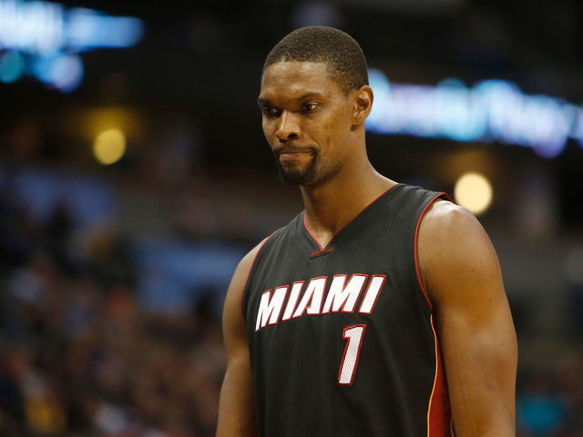 Heat's Bosh out for the season due to blood clots on lung