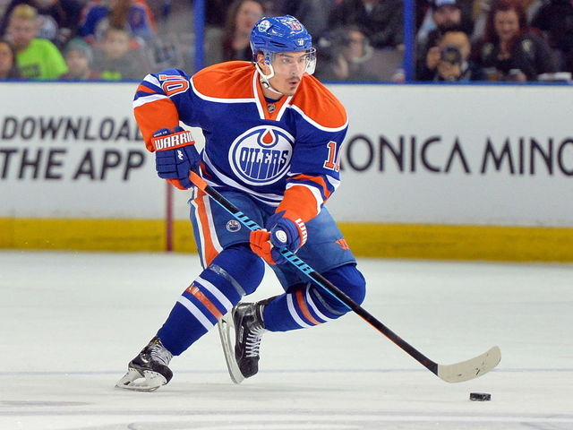 Oilers' Yakupov to play with McDavid and Eberle vs. Sabres