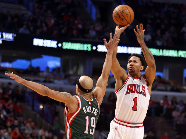 Bulls' Rose has historically poor shooting game in win over Bucks